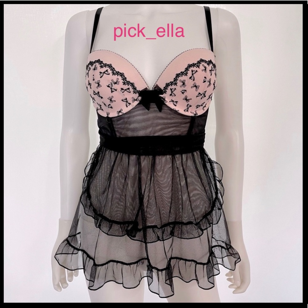 36C VS Victoria’s Secret Sexy Maid Costume dress - Picture 2 of 15